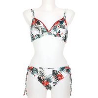 OLYMPIA Damen Bikini Bikini, Größe 44F in Weiß
