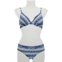 OLYMPIA Damen Bikini Bikini, Größe 36B in Blau
