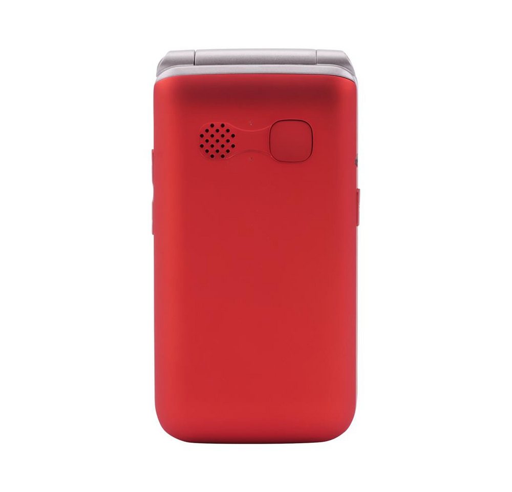 OLYMPIA OFFICE VITUS 4G Klapphandy (Bluetooth, Seniorenhandy, große Tasten, rot) – Bild 5 von 5
