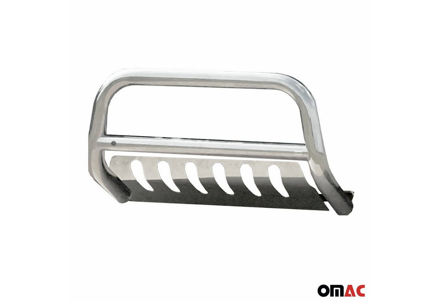 OMAC Frontstoßstange Frontbügel fürsubishi ASX 2012-2017 ABE Edelstahl Silber, 1-St., Rostfrei,Wasserfest,Langlebig,Haltbar – Bild 4 von 5