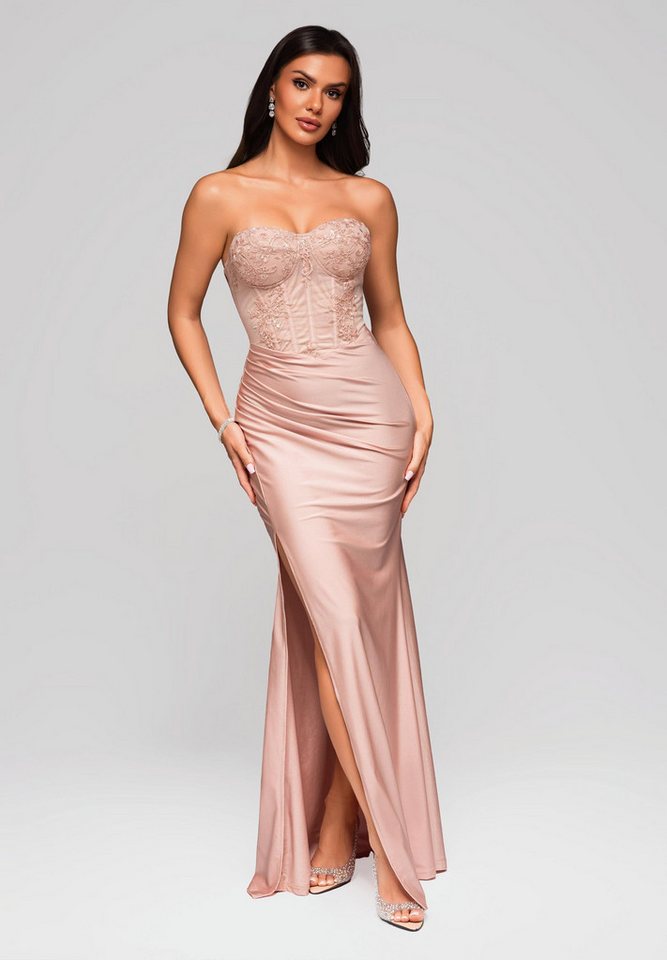 OMBRE Abendkleid Elegantes Corsagenkleid – Bild 3 von 5