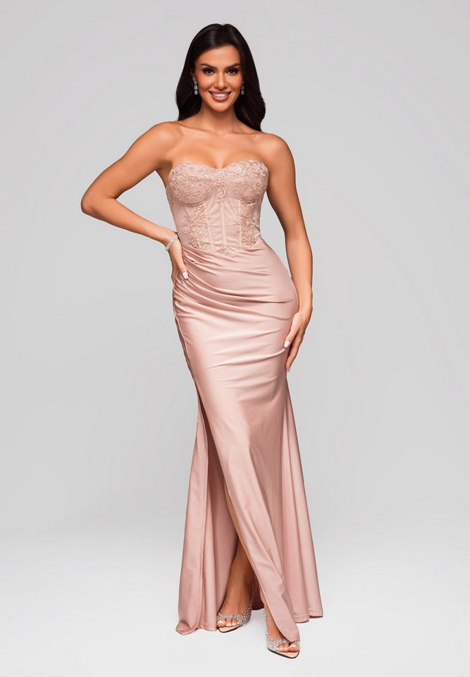 OMBRE Abendkleid Elegantes Corsagenkleid – Bild 4 von 5