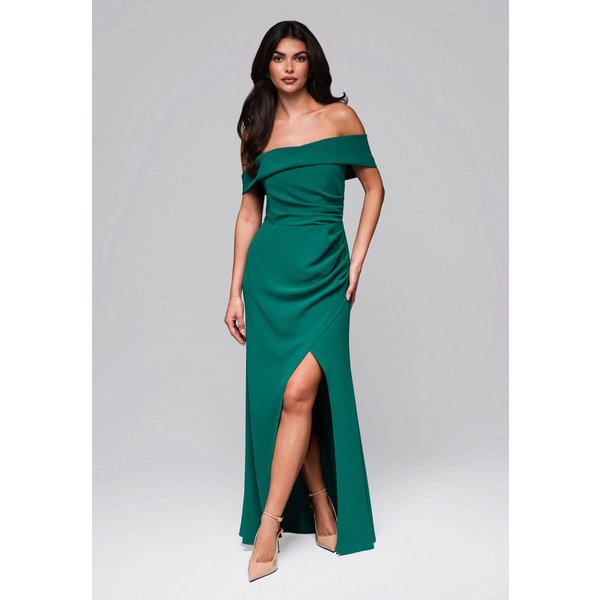OMBRE Abendkleid Abendkleid mit Carmen-Ausschnitt