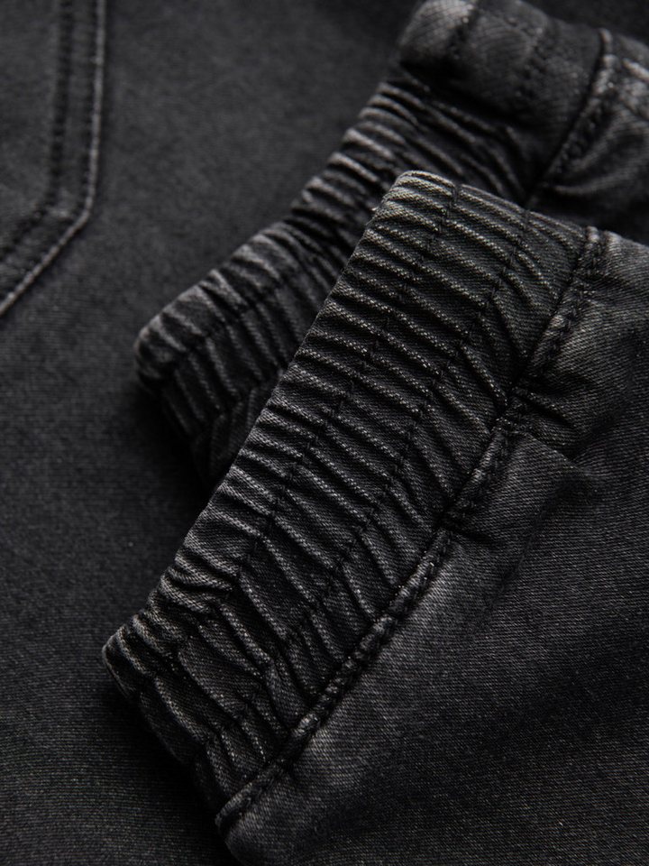 OMBRE Jeansjeggings Jeans-Jogger mit elastischem Bund – Bild 5 von 5