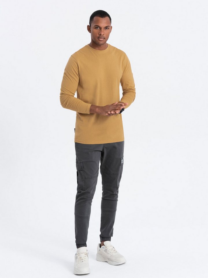 OMBRE Longsleeve Herren- Longsleeve Basic – Bild 4 von 5