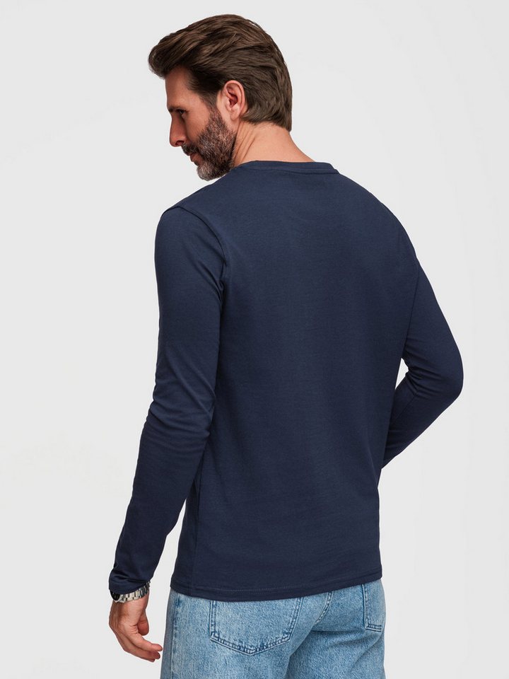 OMBRE Longsleeve Longsleeve mit Rundhalsausschnitt – Bild 5 von 5
