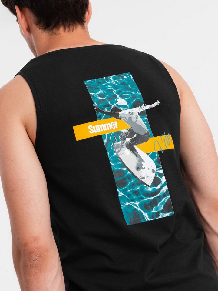 OMBRE Tanktop Tanktop mit Print – Bild 5 von 5