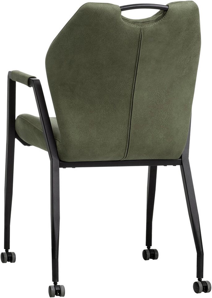 OMG Design Armlehnstuhl Point (Set, 2 St), Esszimmerstuhl mit Rollen, Bürostuhl – Bild 4 von 5
