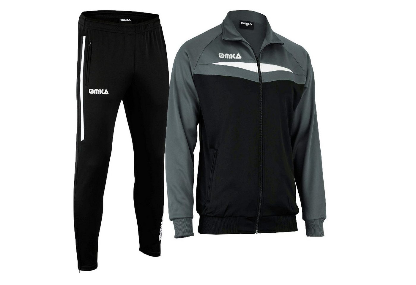 OMKA Trainingsanzug OK200K, OMKA Trainingsanzug Sportanzug Jogginganzug Freizeitanzug – Bild 2 von 5