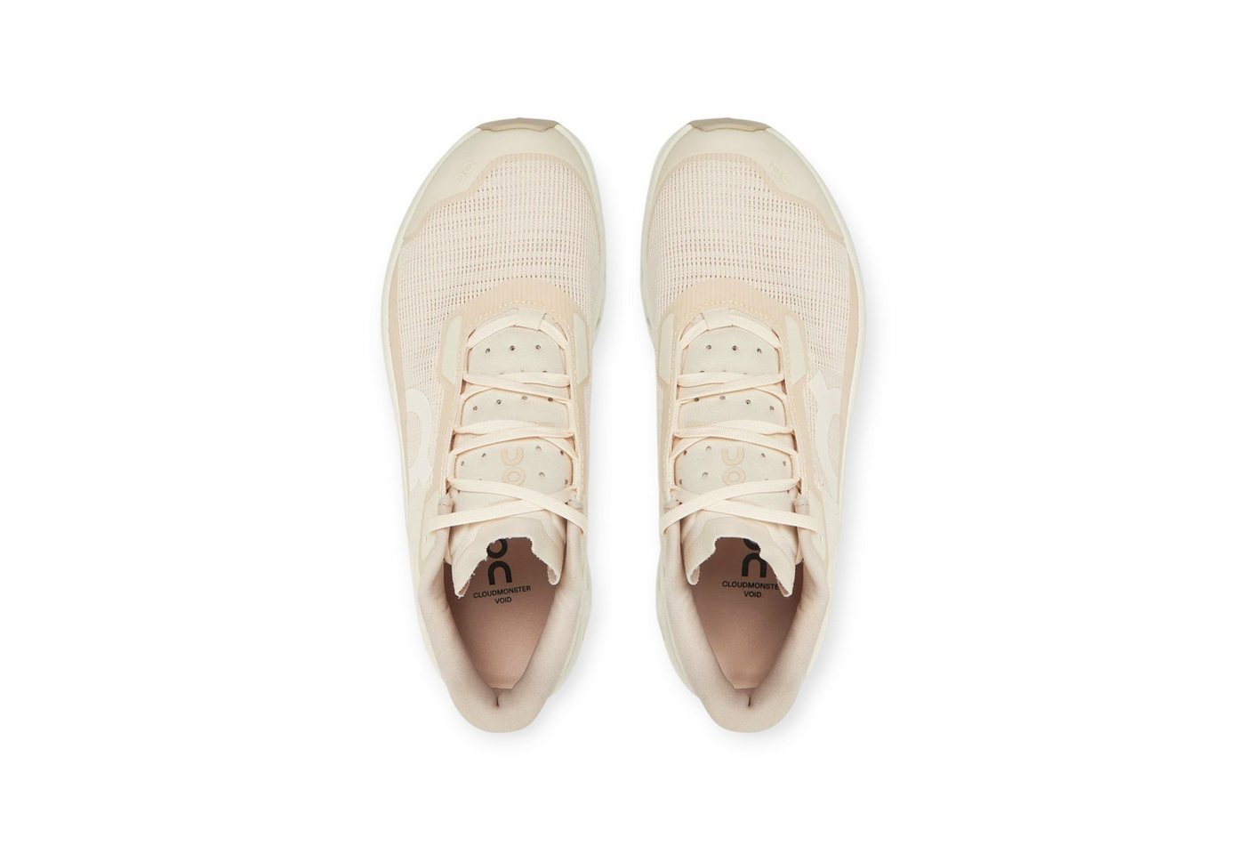 on Cloudflow 5 beige/orange Damen Laufschuh – Bild 2 von 3