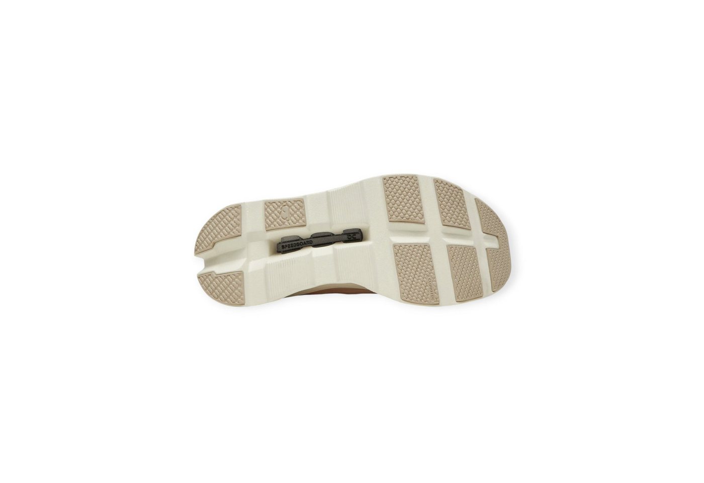 on Cloudflow 5 beige/orange Damen Laufschuh – Bild 3 von 3