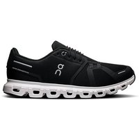 ON Herren Freizeitschuhe Cloud 6, Größe 42 ½ in Schwarz