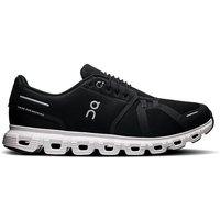 ON Herren Freizeitschuhe Cloud 6 Wide, Größe 45 in Schwarz