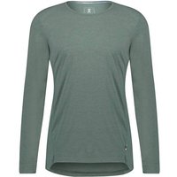ON Herren Laufshirt Langarm, Größe S in Grau