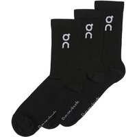 ON Herren Socken Logo Sock 3-Pack, Größe XL in Schwarz