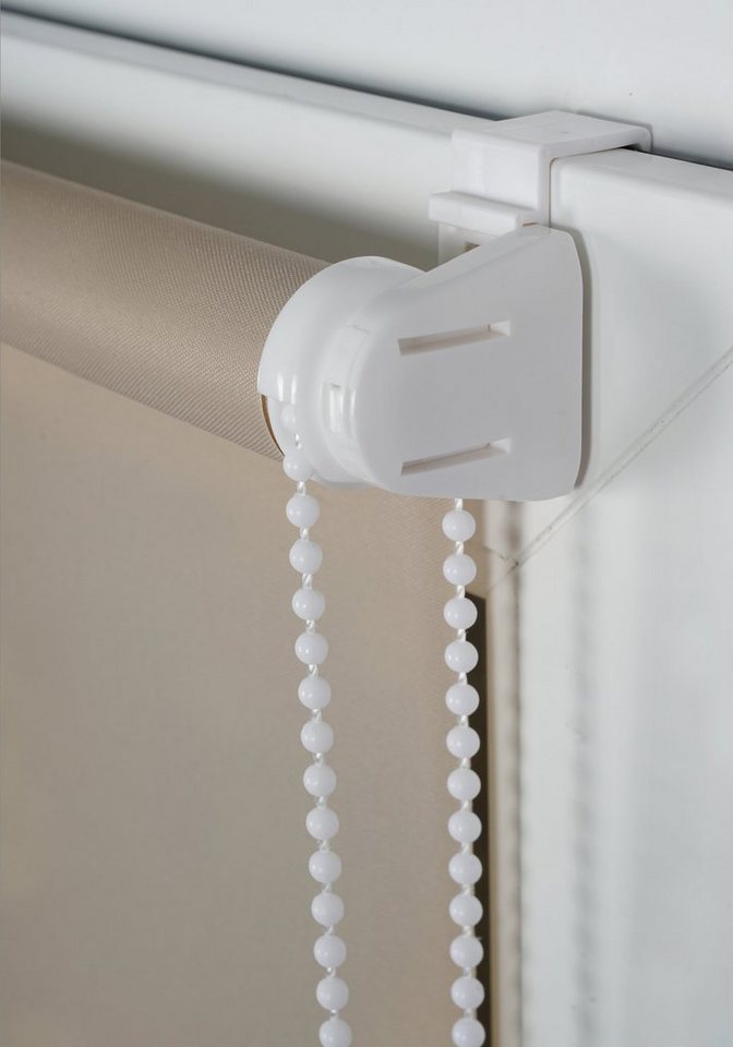Seitenzugrollo Rollo Win, ondeco, Lichtschutz, ohne Bohren, freihängend, Klemmfix, im Fixmaß – Bild 3 von 5