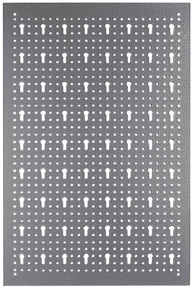 ONDIS24 Lochwand Jochen, 3 Stk., mit 22 Haken, BxTxH: 119,5x2,5x59,5 cm – Bild 3 von 5
