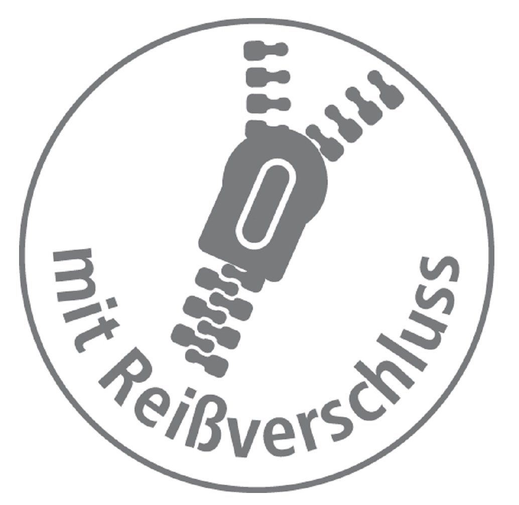 One Home Bettwäsche Uni Einfarbig, Mikrofaser, 2 teilig, mit Reißverschluss – Bild 4 von 4