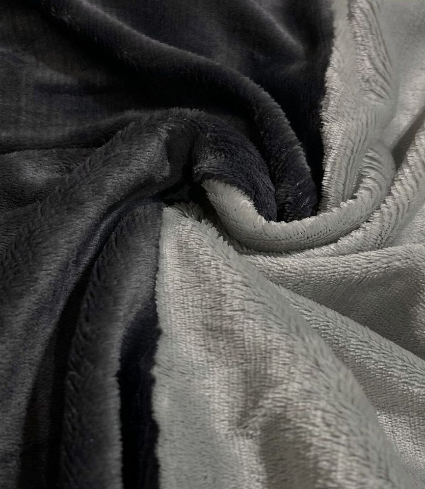 One Home Bettwäsche Winter Cashmere Touch, Fleece, 3 teilig, flauschig warmes Teddy Plüsch, Doppelbett – Bild 3 von 5