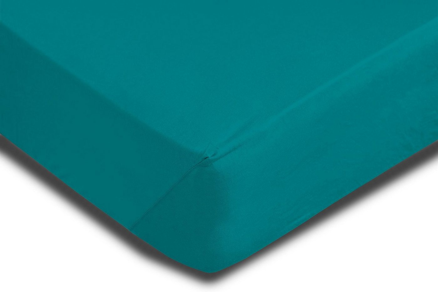 One Home Spannbettlaken Jersey, Jersey, Gummizug: rundum, (2 Stück), Double Pack mit Rundumgummizug, weich – Bild 3 von 5