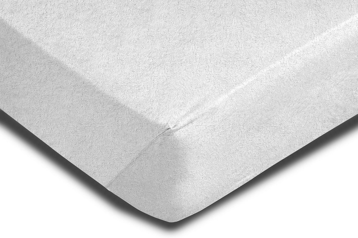 One Home Spannbettlaken Winter, Frottee, Gummizug: rundum, (2 Stück), Double Pack, flauschig warm weich – Bild 3 von 4
