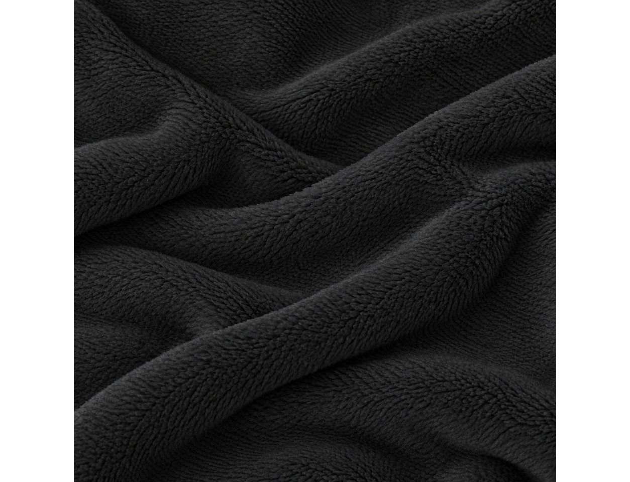 One Home Spannbettlaken Winter Cashmere Touch, Fleece, Gummizug: rundum, (1 Stück), flauschig weich warmes Teddy Plüsch – Bild 4 von 5