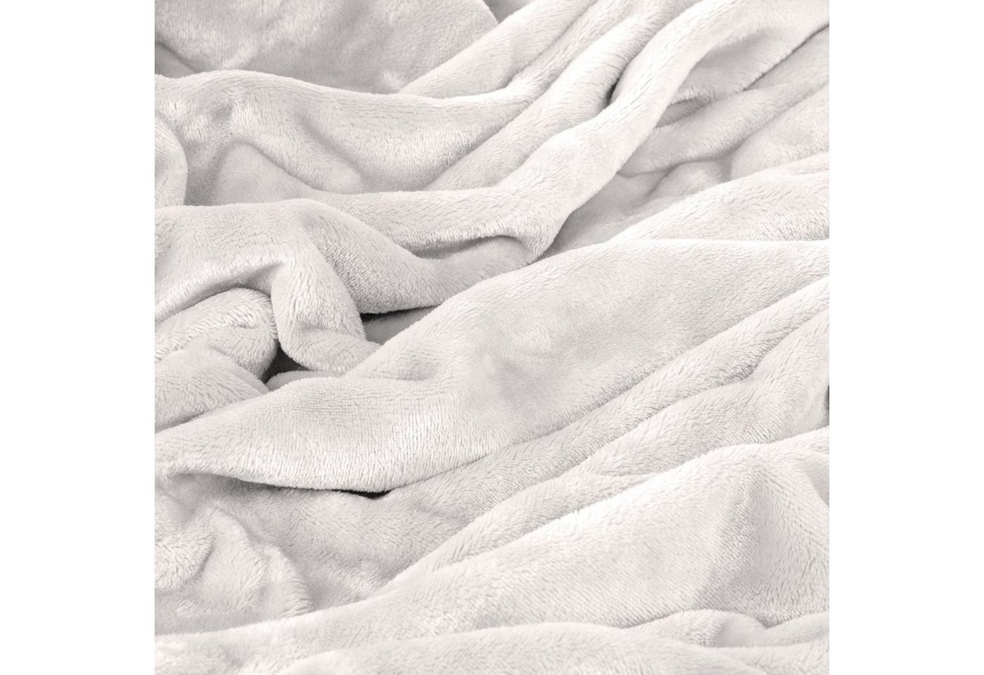 Wohndecke Winter Cashmere Touch, One Home, Kuscheldecke flauschig warm und kuschelig weich – Bild 3 von 5