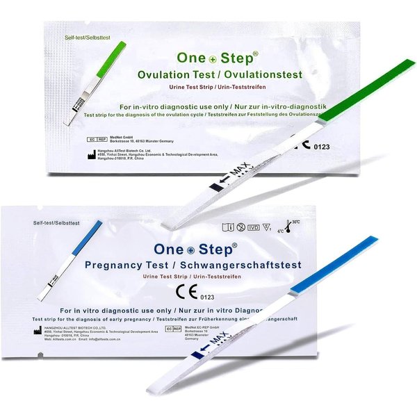 One+Step Ovulationstest Kombipaket 30 Ovulationstests + 10 Schwangerschaftstests, 40-tlg.