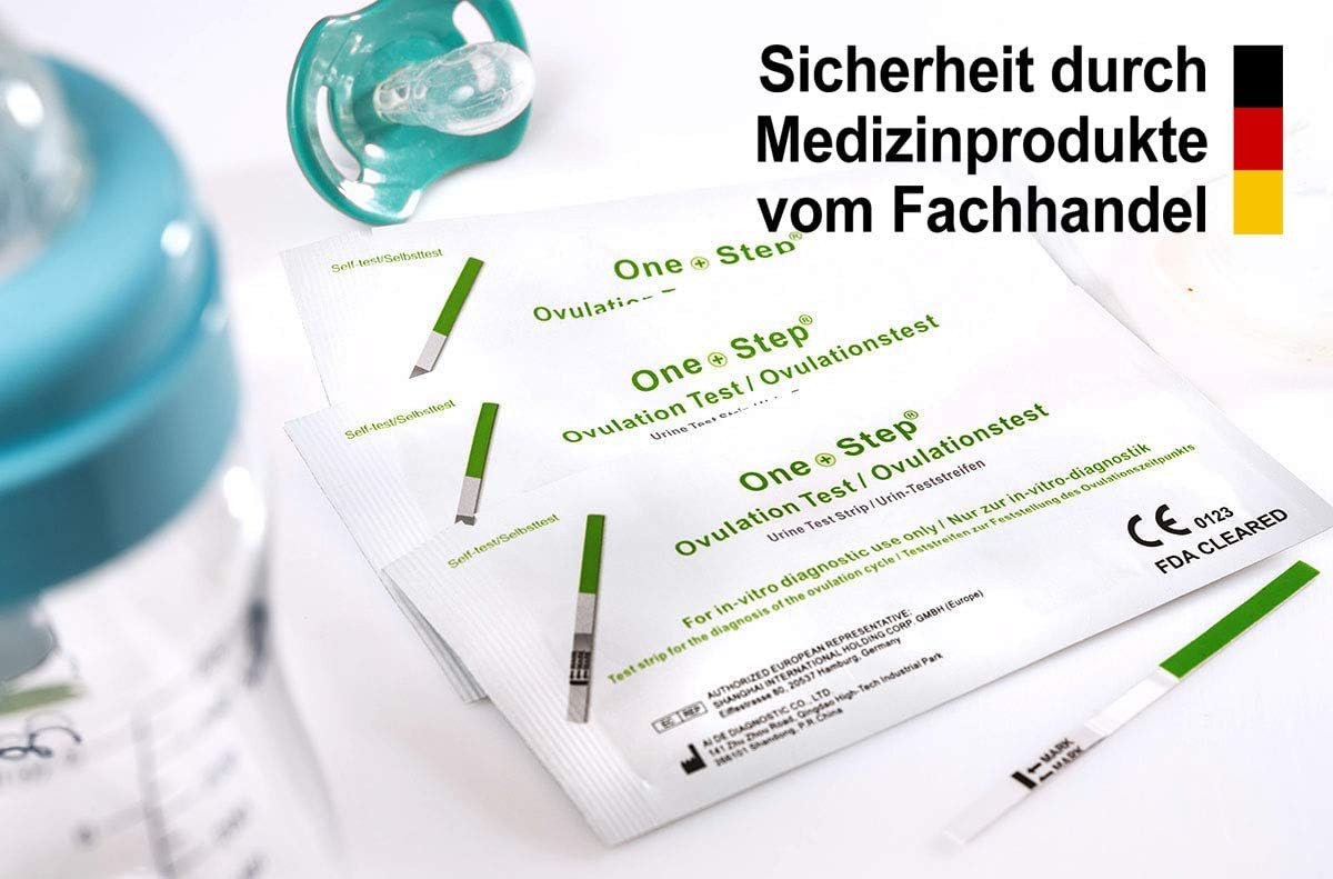 One+Step Ovulationstest Kombipaket 50 Ovulationstests und 20 Schwangerschaftstests, 70-tlg. – Bild 3 von 5