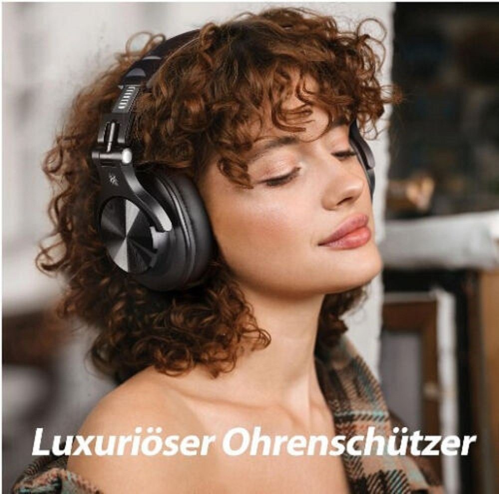 OneOdio A70 schwarz Bluetooth Headset Musik DJ High-Resolution Kopfhörer – Bild 2 von 5