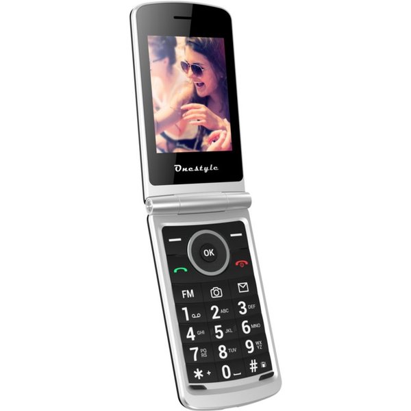 Onestyle Copper Mobiltelefon, Dual-SIM, sim-lock frei Klapphandy (2,8 Zoll)