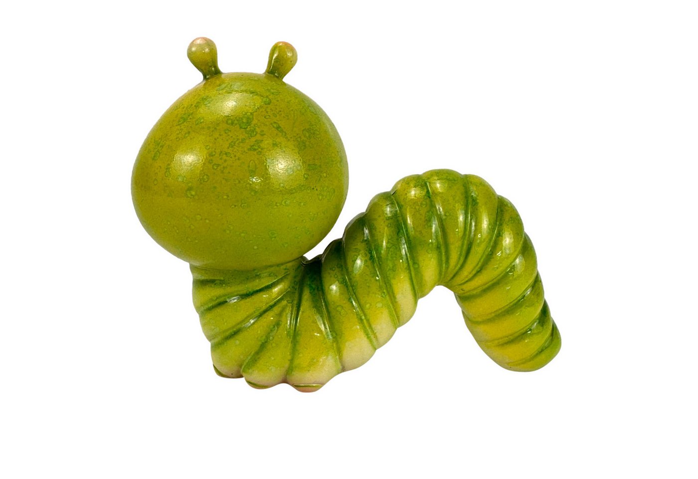 Online-Fuchs Gartenfigur Regenwurm, Raupe für außen - farbenfrohe Deko Figuren, Tiere, (farbenfroh, süßes Design), aus langlebigem Kunstharz gefertigt, wetterfe – Bild 3 von 5