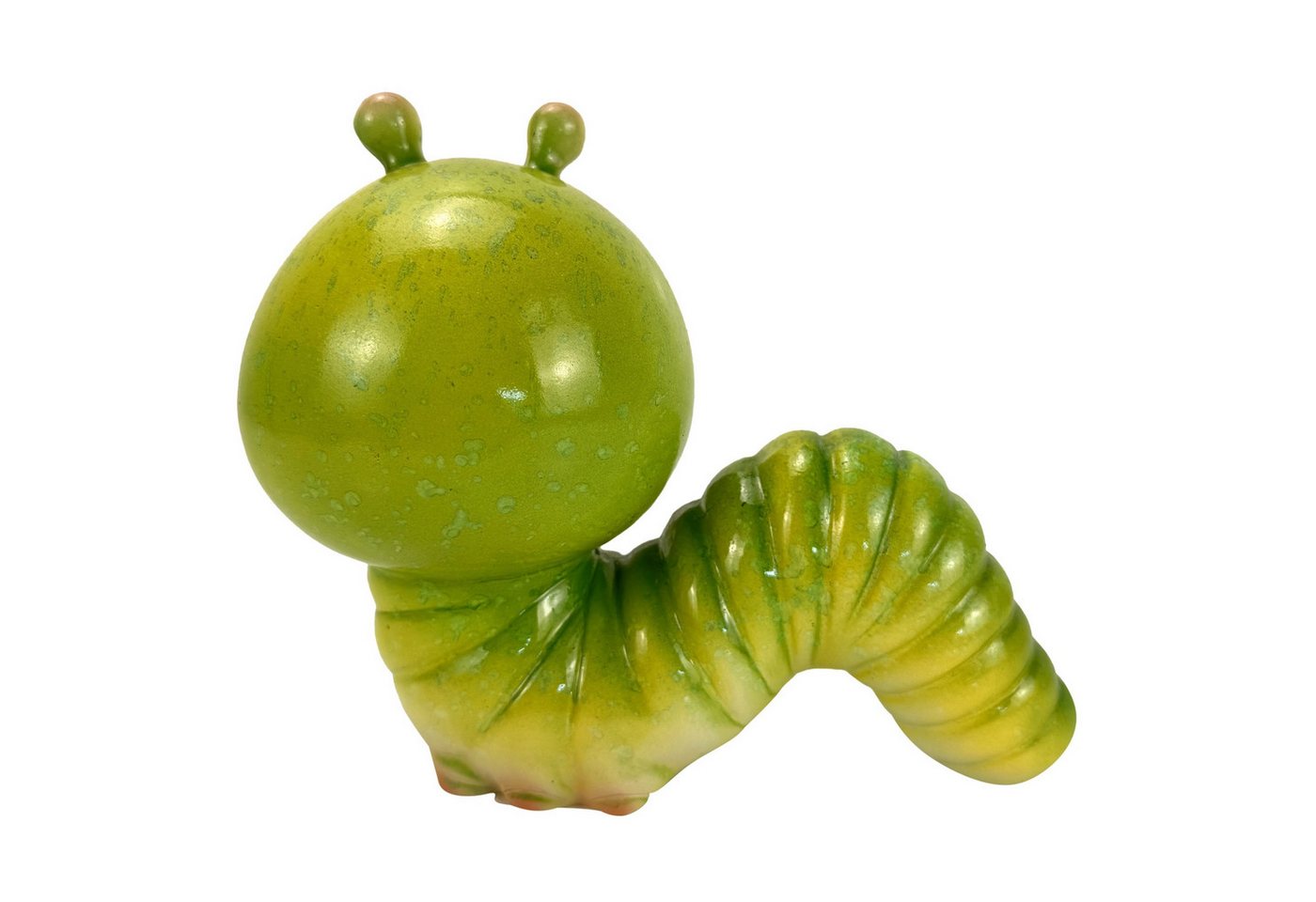 Online-Fuchs Gartenfigur Regenwurm, Raupe für außen - farbenfrohe Deko Figuren, Tiere, (farbenfroh, süßes Design), aus langlebigem Kunstharz gefertigt, wetterfe – Bild 4 von 5