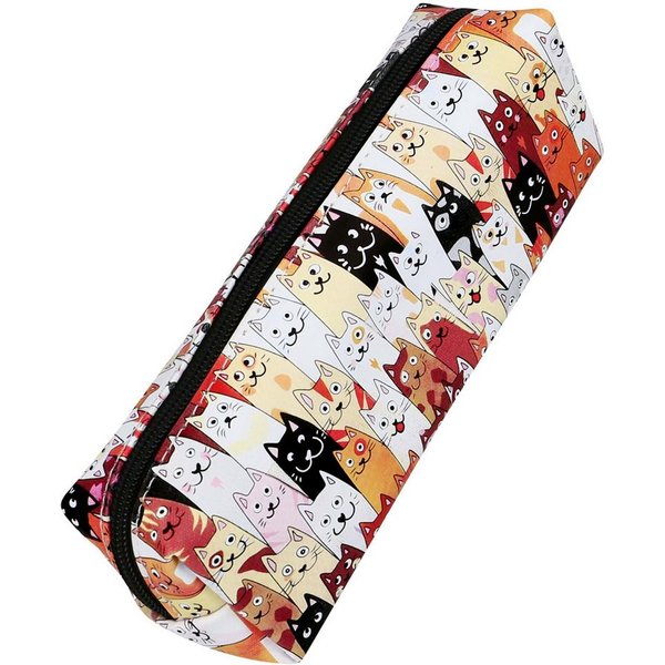 Online Pen Federmäppchen Schlampermäppchen, (für die Schule), große Federtasche für Stifte, Schlamperetui Kinder, Teenager