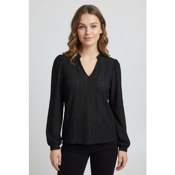 ONLY Blusenshirt ONLMELANIE L/S SPLIT TOP JRS