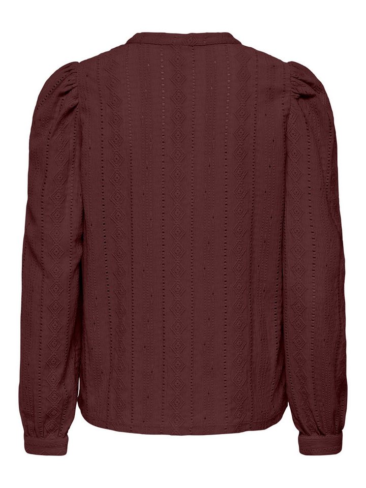 ONLY Blusenshirt ONLMINNA L/S TOP JRS Kunstfaser, regular fit – Bild 5 von 5