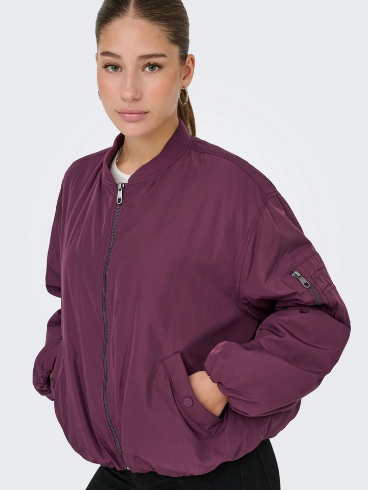 ONLY Bomberjacke ONLADEL LIFE OVERSIZED BOMBER CC OTW Kunstfaser – Bild 3 von 5