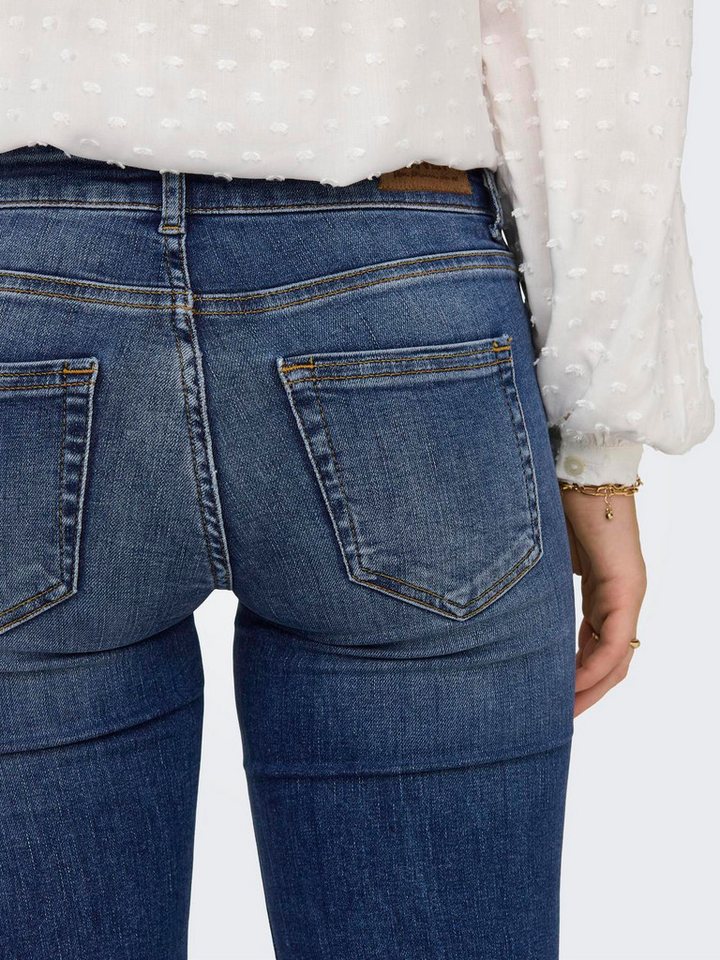 ONLY Bootcut-Jeans ONLBLUSH – Bootcut-Jeans mit niedriger Leibhöhe und Stretch Baumwollmischung, bootcut fit – Bild 3 von 5