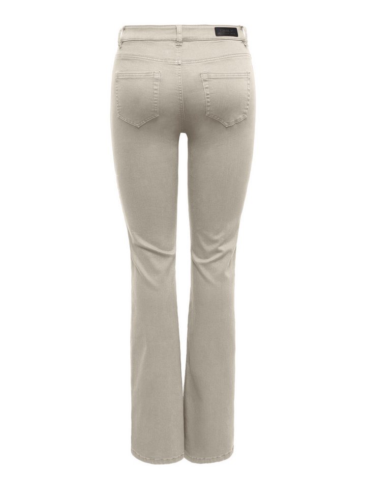 ONLY Bootcuthose ONLBLUSH MID FLARED COLOUR PANT PNT NOOS Baumwollmischung, bootcut fit, mid waist – Bild 2 von 3
