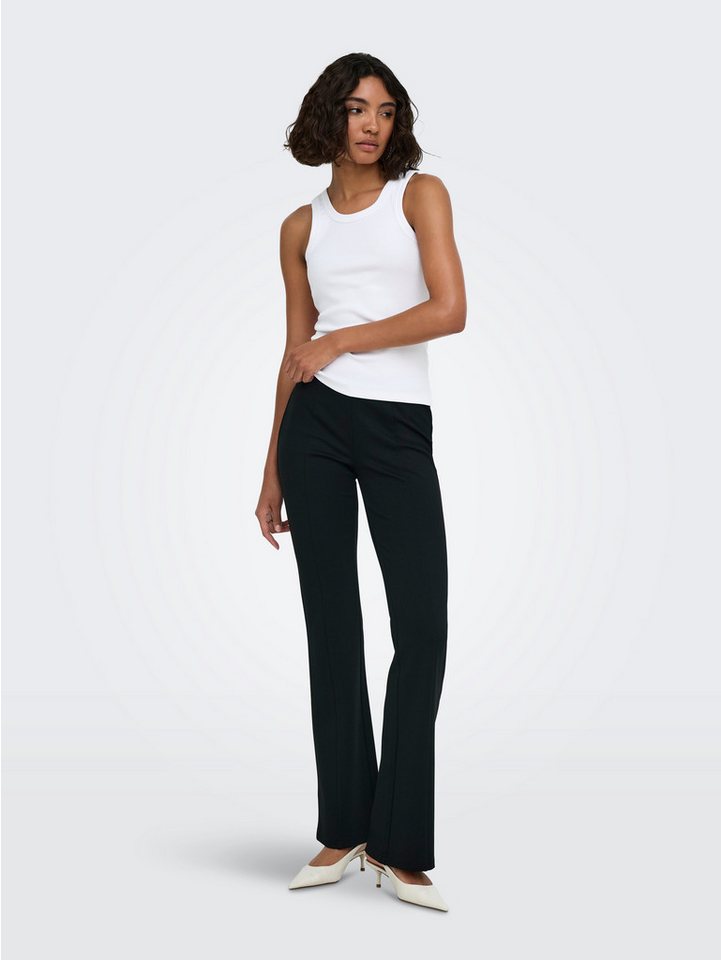 ONLY Bootcuthose ONLPAIGE MW CUT FLARED PANT CC PNT Viskosemischung, bootcut fit – Bild 4 von 5