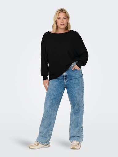 ONLY CARMAKOMA Strickpullover CARNEW ADALINE LIFE L/S PULLOVER KNT Viskosemischung – Bild 4 von 5