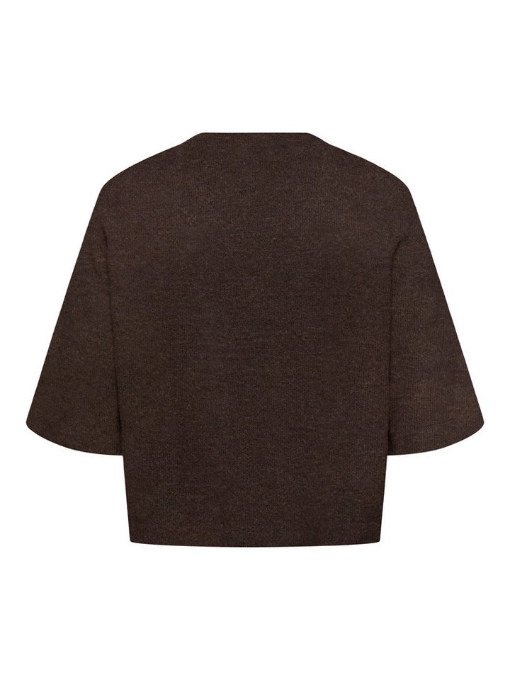 ONLY CARMAKOMA Strickpullover CARSIMONI 3/4 PULLOVER KNT NOOS Materialmix, regular fit – Bild 4 von 5