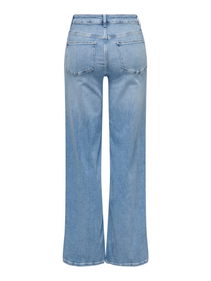ONLY Jeansleggings 2026 8_PRESPRING blau,Casual,Baumwolle,Unifarben,Wide Leg,Hoch – Bild 2 von 5
