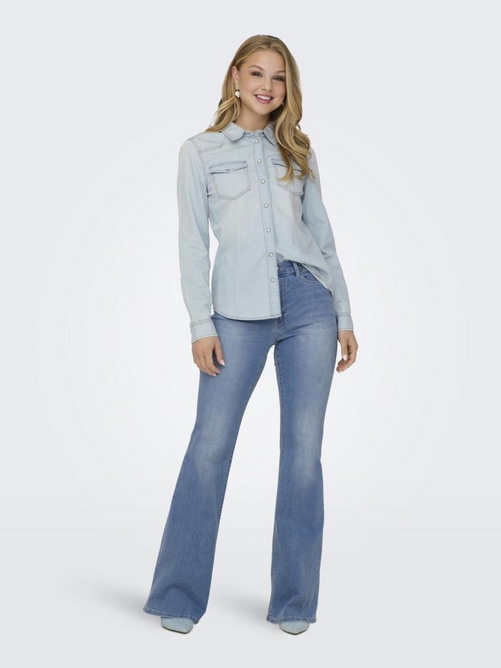 ONLY Langarmbluse ONLAlexa (1-tlg) Plain/ohne Details – Bild 5 von 5