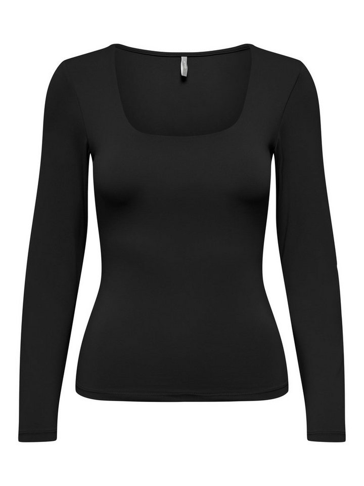ONLY Langarmshirt ONLEa (1-tlg) Plain/ohne Details – Bild 2 von 5