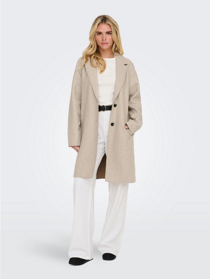 ONLY Langmantel ONLCARRIE BONDED COAT OTW NOOS Polyester, lässig weit – Bild 4 von 5