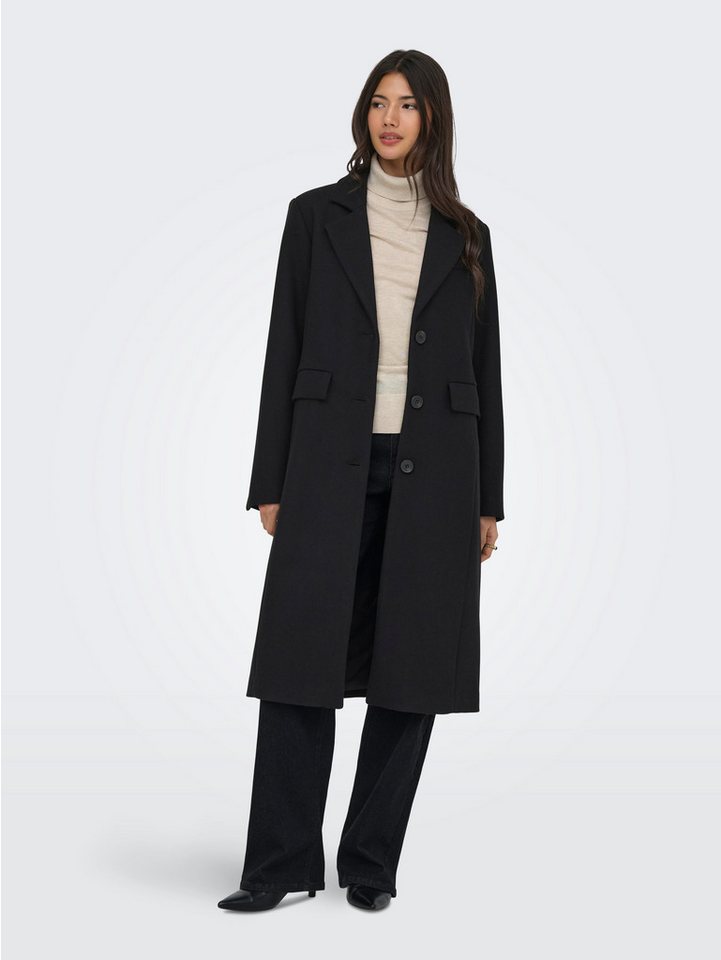 ONLY Langmantel ONLMICOL REGULAR COAT CC OTW Materialmix mit Wolle – Bild 3 von 5