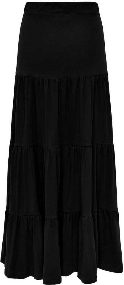 ONLY Maxirock ONLMAY MAXI SKIRT Baumwolle, mit Volant – Bild 4 von 5