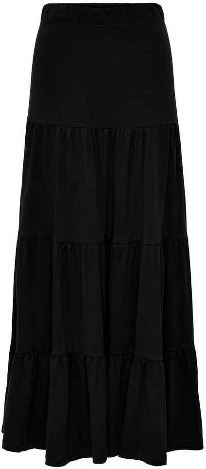 ONLY Maxirock ONLMAY MAXI SKIRT Baumwolle, mit Volant – Bild 5 von 5