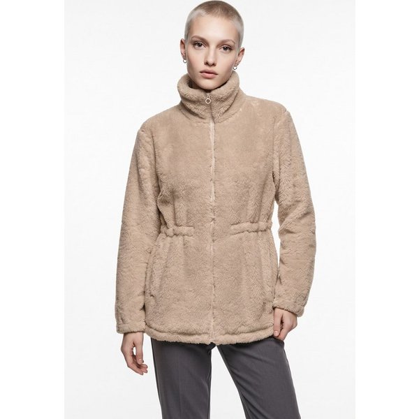 ONLY Plüschjacke ONLCONTACT COAT CC OTW Kunstfaser, Plüsch